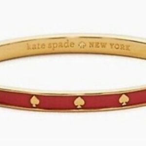 ♠️ kate spade red enamel bracelet